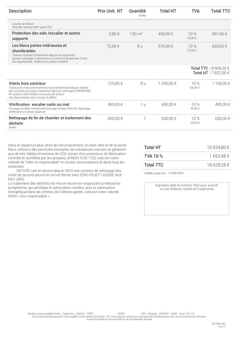 obtenez rapidement un devis gratuit pour vos travaux de peinture &agrave; vaucresson. profitez de l